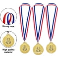 thumbnail image 5 of Medallas de ganador con cintas, 12 premios de metal, primer lugar, primer premio, 5 cm de diámetro, 5 of 5