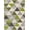 Green, variant on Well Woven Isometry Gold & Grey Modern Geometric Triangle Pattern 5' x 7' Area Rug Soft Shed Free Easy to Clean Stain Resistant