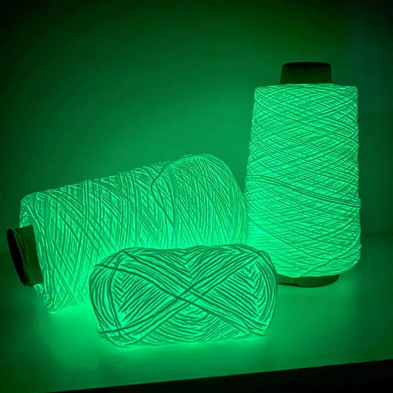 1 Roll 70m Knitting Yarn Glow in The Dark Acrylic Yarn Skein Soft Yarn  Knitting Wool for Knitting, Crocheting, and Crafts, Baby Blankets,  Sweaters