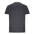 thumbnail image 4 of LONKITO Mens T Shirts, Short Sleeve Crewneck Tees, Solid Color Casual Work Shirts with Pockets, 4 of 5