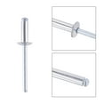 thumbnail image 3 of Unique Bargains 5mm Diameter 13mm Grip Length Silver Tone Aluminum Blind Rivets 60 Pack, 3 of 4