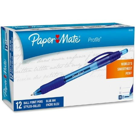 - Paper Mate Retractable Profile Ballpoint Pens, 1 Dozen (Quantity)