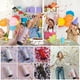 thumbnail image 1 of Xihbxyly Tubo de Confeti Colorido, Accesorio para Celebraciones Románticas, Tubo de Papel Fácil de Usar, Efecto Deslumbrante, Ideal para Bodas, Cumpleaños, Seguro y Ecológico, Juego de 3, Tamaño 4 X, 1 of 5
