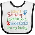 thumbnail image 3 of Inktastic Ham Radio Operator Like Daddy Boys or Girls Baby Bib, 3 of 4
