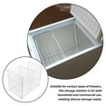thumbnail image 3 of Minkissy Freezer Organizer Containers Shelves For Wall Storage Metal Organization 1Pack, 3 of 6