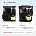 thumbnail image 4 of GoodCups Keurig K Duo Coffee Filter and 2 Reusable K Cups for K-Duo Essentials, K-Duo Brewers Only - Carafe Basket Coffee Filters and 2 Refillable Kcups for Keurig Duo, K-Duo Essentials Coffee Makers, 4 of 4