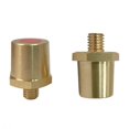 thumbnail image 5 of 1 Pair Car Battery Terminal Clamps Clips Negative Positive Round Column Battery Repair Modification Accessories, 5 of 5