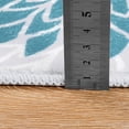 thumbnail image 3 of MeyJey Kitchen Rug Set 3 Pcs, Non Slip Machine Washable Kitchen Floor Mats for Home Floor and Living Room, Teal/Gray, 3 of 14