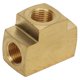 thumbnail image 1 of 8mm Female T Fitting Brass 1/8in Thread 3 Way Pipe Connector for Air Water Gas Fuel Oil Auto, 1 of 5