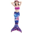 thumbnail image 2 of Girl Swimsuit Three-Piece Bikini Tail for Swimming, 2 of 7