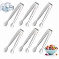 thumbnail image 2 of 12PCS Mini Small Tiny Tongs, 4.25Inch Stainless Steel Small Tongs for Serving Food, Kitchen 304stainless Steel, 2 of 6