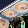 thumbnail image 5 of Vetroo SA-140 White 140mm Addressable RGB & PWM Motherboard Sync Computer PC Cooling Fans, 1 Count, 5 of 7