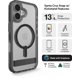 thumbnail image 3 of Funda ZAGG Santa Cruz para iPhone 16 con soporte, negra, 3 of 7
