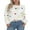 12 White, variant on Valentine Sweaters for Women Trendy Colorful Heart Sweaters Lightweight Crewneck Sweater Shermie