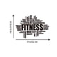 thumbnail image 4 of Billuyoard Aplique y retire fácilmente calcomanías de pared de gimnasio para una apariencia perfecta Etiqueta de pared con citas motivacionales Decoración del hogar, 4 of 6