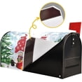 thumbnail image 4 of Winter Gnome Magnetic Mailbox Cover Christmas Xmas Mailbox Cover Magnetic Mailbox Wraps Post Letter Box Cover Garden Standard Size 21 X 25 inch, 4 of 6