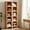 Natural Oak, variant on EYYTHUNG 71" Tall Narrow Bookcase, Modern Display Storage Cabinet with Adjustable Shelves, Natural Oak
