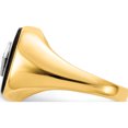 thumbnail image 4 of 14K Yellow Gold Aa Diamond Men's Ring (Size 9.5) Made In United States x9478aa, 4 of 6