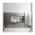 thumbnail image 4 of Maykoosh Artistic Accomplishment Series 128 In. W X 72 In. H X 20 In. D Metallic Grey Cabinet Set A (7-Piece), 4 of 9