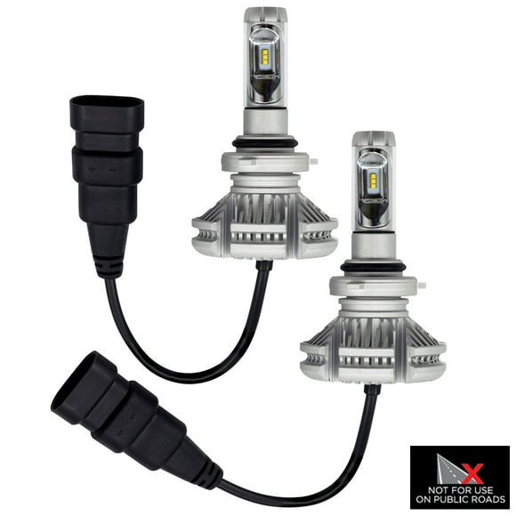 Kit de faros LED HEISE 9006 - Haz simple