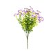thumbnail image 2 of Flores artificiales 7 tenedores hojas mañana decoración del hogar ramo de boda patio exterior flores decorativas, 2 of 5