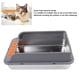 thumbnail image 3 of CAJA de para Gatos Grande de Acero inoxidable Con Lados Altos y Filtro de Pedal para varios Gatos en Interiores, 3 of 7