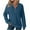 01 Blue, variant on Fewfanhot Women Sweaters Quarter Zip Pullover Women Fall Fashion Long Sleeve Tops Outfits Clothes