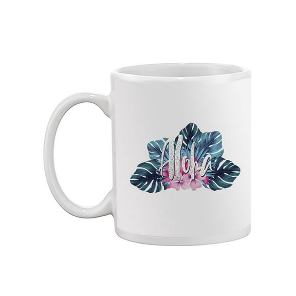 Aloha Flowers Mug - SPIdeals Designs,