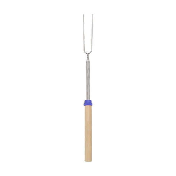 Marshmallow Roasting Sticks, Telescoping Smores Sticks for Open Fire Pit, 32 Inch Long Marshmallow Toasting Barbecue Forks S’mores Skewers for Campfire Camping Hotdog Hot Dog Bonfire Grill, 1 Pcs