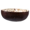 thumbnail image 1 of EeaseMX 1 cuenco de cáscara de coco natural para almacenar dulces y frutos secos., 1 of 7