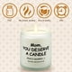 thumbnail image 2 of Cera de soja natural con aroma a vainilla y coco de Candle Lihome, 198 g, 2 of 8