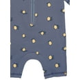 thumbnail image 6 of Modern Moments Rash Guard Swimsuit, Size 3-6 Months, Blue (Boy's), 6 of 9