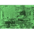 thumbnail image 1 of Ahgly Company Indoor Rectangle Oriental Emerald Green Industrial Area Rugs, 2' x 5', 1 of 4