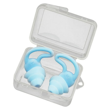 

Swimming Ear Plugs Soft Silicone Earplugs Waterproof Reusable Swimming Ear Plugs Adults Noise Reduction Earplugs for Sleeping Woodworking Travel Showering Bathing