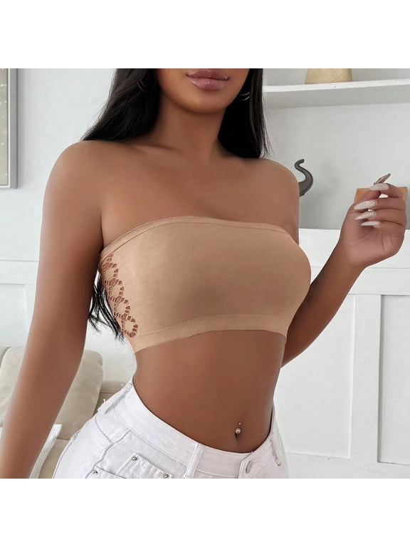 Corrector Bra for Women Wireless Full Coverage Anti Sagging Back Support Seamless Front Closure Lifting Bra No Underwire Adjustable Straps Everyday Comfort Support, Beige,XXL