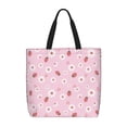 thumbnail image 1 of Balery Hand Drawn Strawberry Bolsa de Mano para Mujeres con Cremallera, Bolsa de Gimnasio con Compartimentos, Bolsa para Laptop, Bolsa para Trabajo, 1 of 7