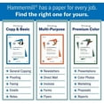 thumbnail image 3 of Cardstock, Premium Color Copy, 80 lb, 8.5 x 11 - 1 Pack (250 Sheets) - 100 Bright, Made in the USA Card Stock, 3 of 5