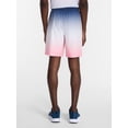 thumbnail image 3 of Athletic Works Men's and Big Men's Active Ombre Perforated Woven Performance Shorts, 7" Inseam, Sizes XS-5XL, 3 of 5
