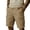 #01 Khaki 【Stock up on Your Favorite Colors】, variant on Men's Cargo Shorts with Pockets Quick Dry Breathable Lightweight Workout Gym Running Casual Hiking Travel Zipper Security 7" Inseam Outdoor | AKLJWH,Khaki L