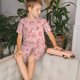thumbnail image 4 of Fotbe Fox Pijama Estampada de 2 Piezas para Niños – Ropa de Dormir de Manga Corta Cómoda para Niños y Niñas, Camiseta y Shorts de Algodón-Small, 4 of 6