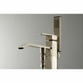 thumbnail image 4 of Kingston Brass Freestanding Tub Faucet, Brushed Nickel, Freestanding KS4138QLL, 4 of 7