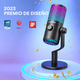 thumbnail image 2 of "Maono Micrófono Gamer Condensador Usb Podcast Pc Dm30 Rgb negro ", 2 of 5