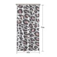 thumbnail image 5 of White and Pink Of Leopard Print Shower Curtain 36"x72" ,Bathroom Decorative Shower Curtains Set with 12 Hooks,Modern Waterproof Washable Shower Curtain, 5 of 6