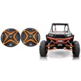 thumbnail image 1 of SSV WP-A6 6.5" 240w Waterproof Speakers+Orange Grilles Polaris RZR/ATV/UTV/Jeep, 1 of 11