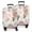 Pioneer Flower Floral-3, variant on Pioneer Flower Floral Print Pattern Luggage Cover Fashion Suitcase Cover Baggage Covers Fit 25-28 Inch Luggage (Go Travel)