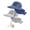 Grey+navy, variant on 2PC Toddler Kids Sun Hat UPF 50+ Sun Protective Bucket Hat for Baby Summer Beach Hats