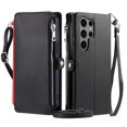 thumbnail image 2 of Zipper Wallet Crossbody Case For Samsung Galaxy S25 Series,iPhone 16 Pro Max, 2 of 8