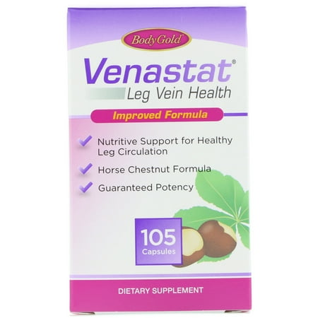 Venastat Horse Chestnut Extract With Diosmin For Leg Vein Health, 105