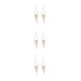 thumbnail image 2 of Guardurnaity 1 par de pendientes colgantes ahuecados en forma de gota de agua, accesorios de joyería, decoraciones clásicas de moda para mujer, Type1 NO1, 2 of 6