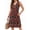 Floral Red, variant on Summer Dresses for Women Casual V Neck Sleeveless Sundresses Floral Beach Vacation Tank Short Dress with Pockets